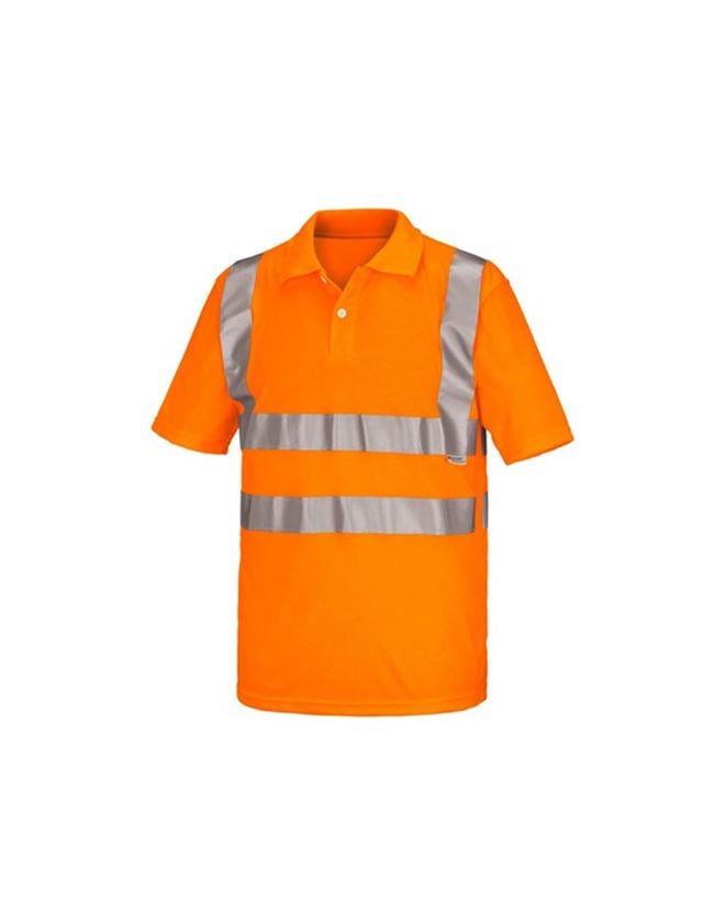 Topics: STONEKIT High-vis polo shirt + high-vis orange