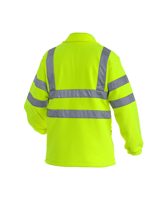 Work Jackets: STONEKIT High-vis jacket Fleece + high-vis yellow 1