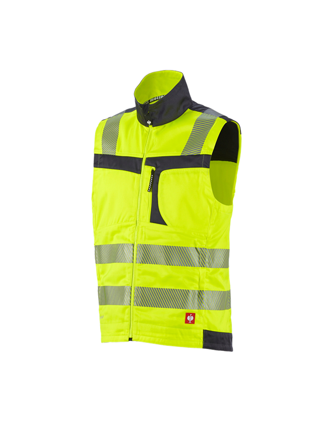Warnweste Warnschutz mit 4 Taschen Warnjacke Jacke Weste Sicherheitsweste 