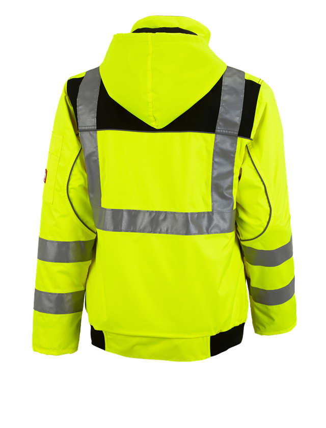Topics: High-vis pilot jacket e.s.image + high-vis yellow 3