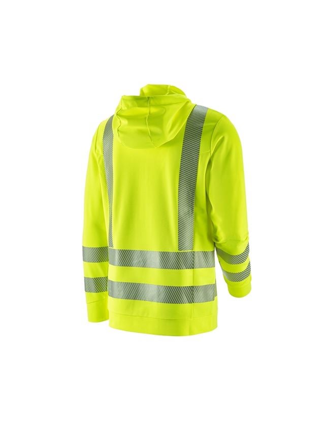 Shirts, Pullover & more: e.s. High-vis functional hoody-longsleeve UV + high-vis yellow 1