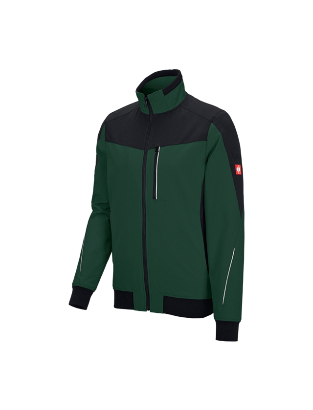 Work Jackets: Functional jacket e.s.dynashield + green/black 2