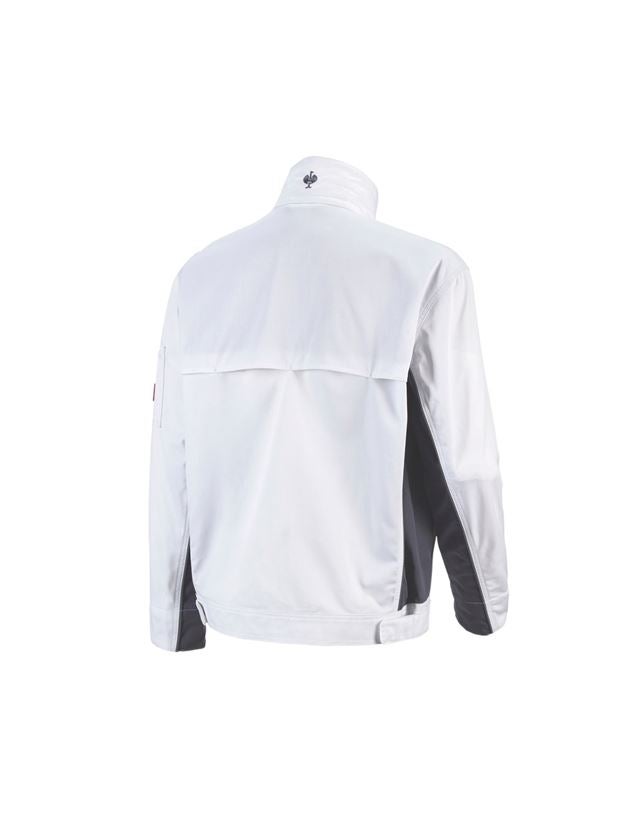 Work Jackets: Work jacket e.s.active + white/grey 3