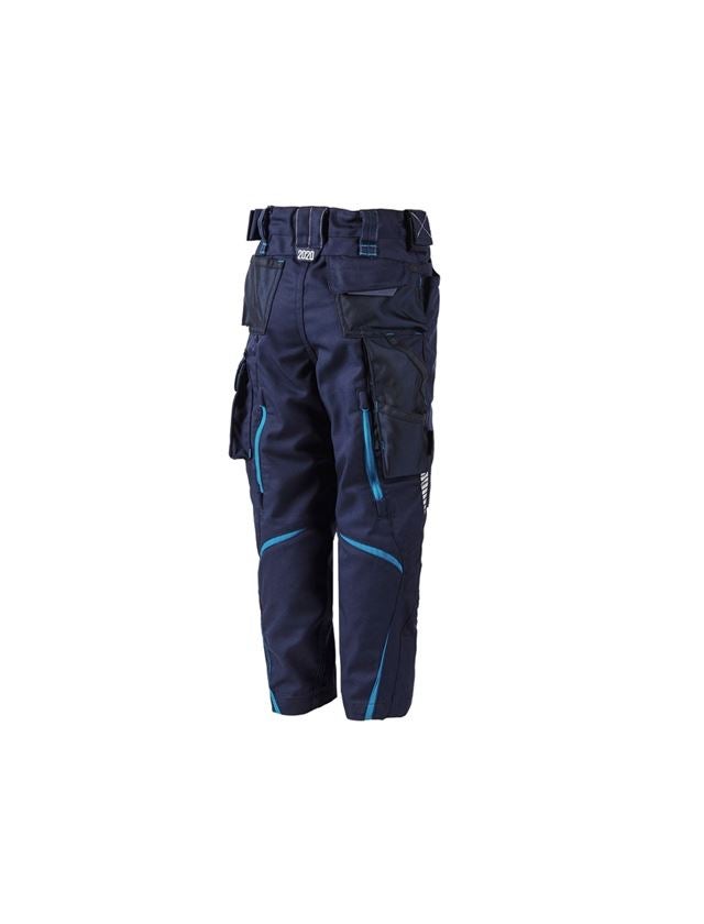 Trousers: Trousers e.s.motion 2020, children's + navy/atoll 3