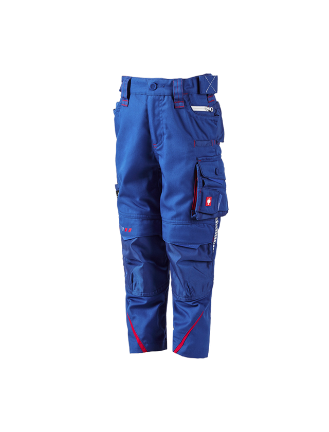 Trousers: Trousers e.s.motion 2020, children's + royal/fiery red 2