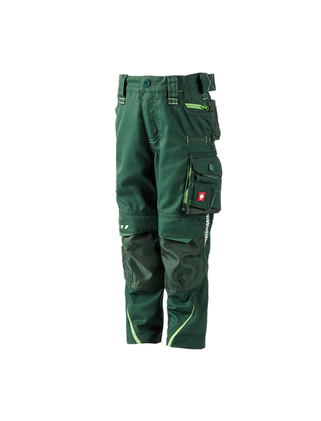 Trousers: Trousers e.s.motion 2020, children's + green/seagreen