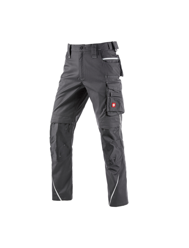 Work Trousers: Trousers e.s.motion 2020 + anthracite/platinum 2