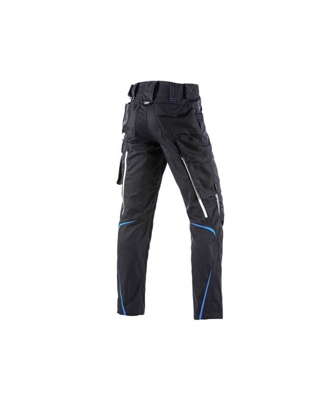 Work Trousers: Trousers e.s.motion 2020 + graphite/gentian blue 3