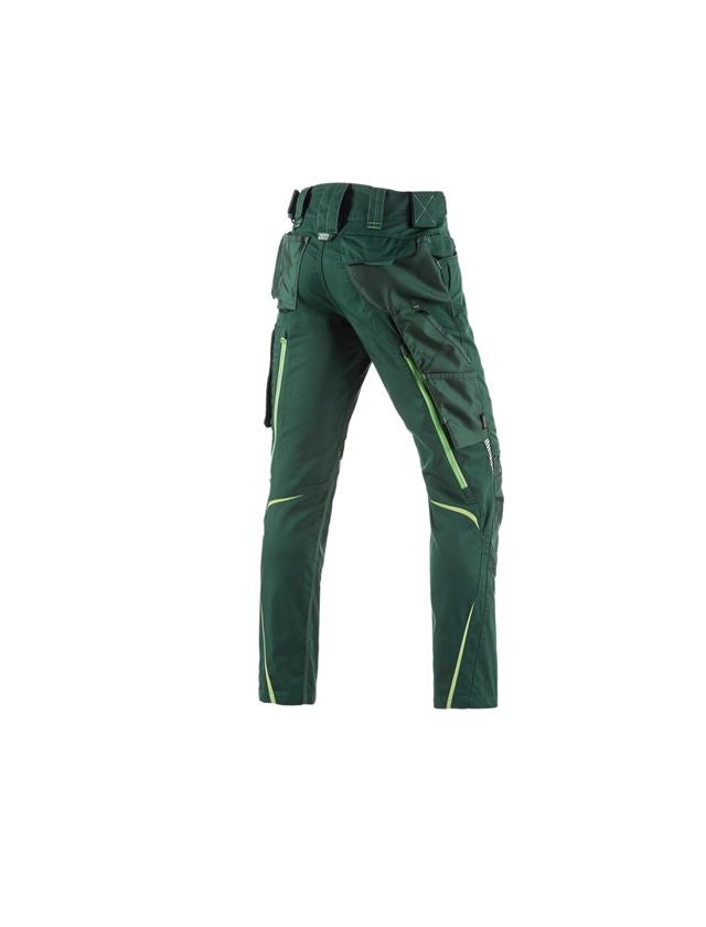 Work Trousers: Trousers e.s.motion 2020 + green/sea green 3