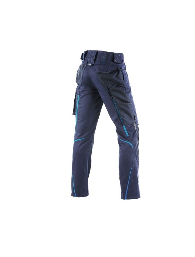 Work Trousers: Trousers e.s.motion 2020 + navy/atoll 3