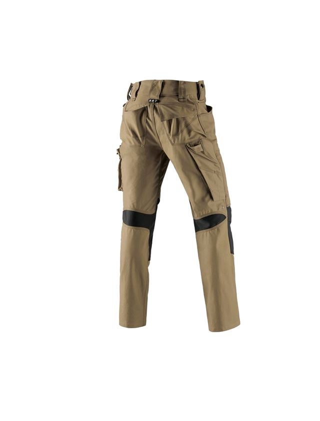 Pantalons de travail: Pantalon à taille élastique e.s.roughtough + noix 3