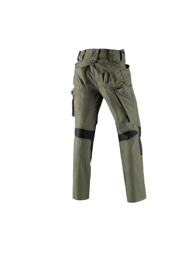 Pantalons de travail: Pantalon à taille élastique e.s.roughtough + thym 3
