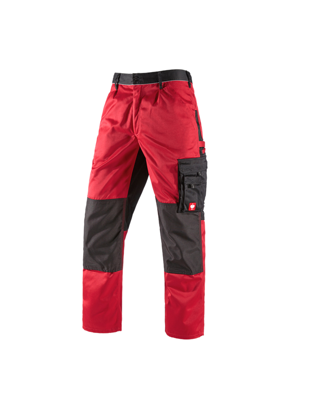 Work Trousers: Trousers e.s.image + red/black