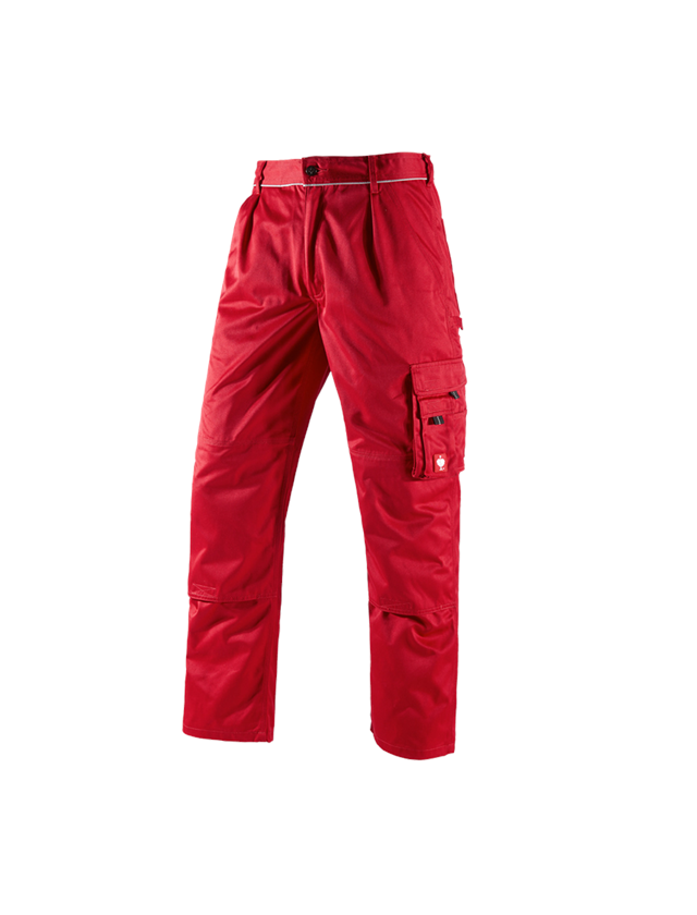 Work Trousers: Trousers e.s.classic  + red