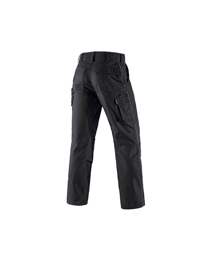 Pantalons de travail: Pantalon à taille élastique e.s.prestige + noir 3