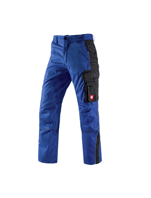 Thèmes: Pantalon à taille élastique e.s.active + bleu royal/noir 2