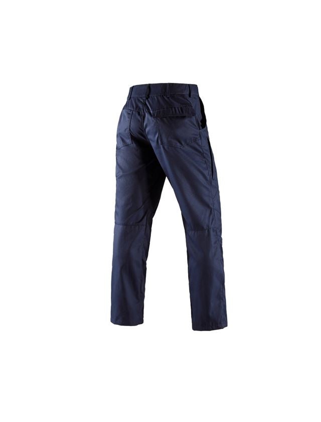 Pantalons de travail: Pantalon de service e.s.active + bleu foncé 3