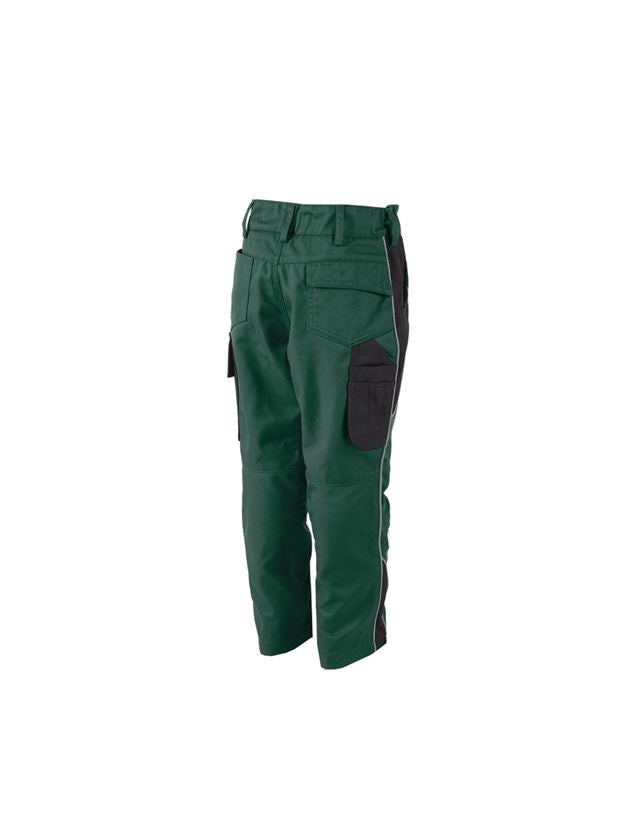 Trousers: Children's trousers e.s.active + green/black 1