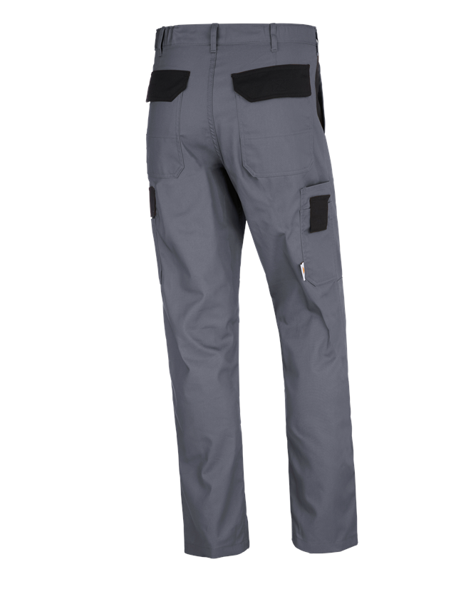 Pantalons de travail: STONEKIT Pantalon à taille élastique Odense + gris/noir 1