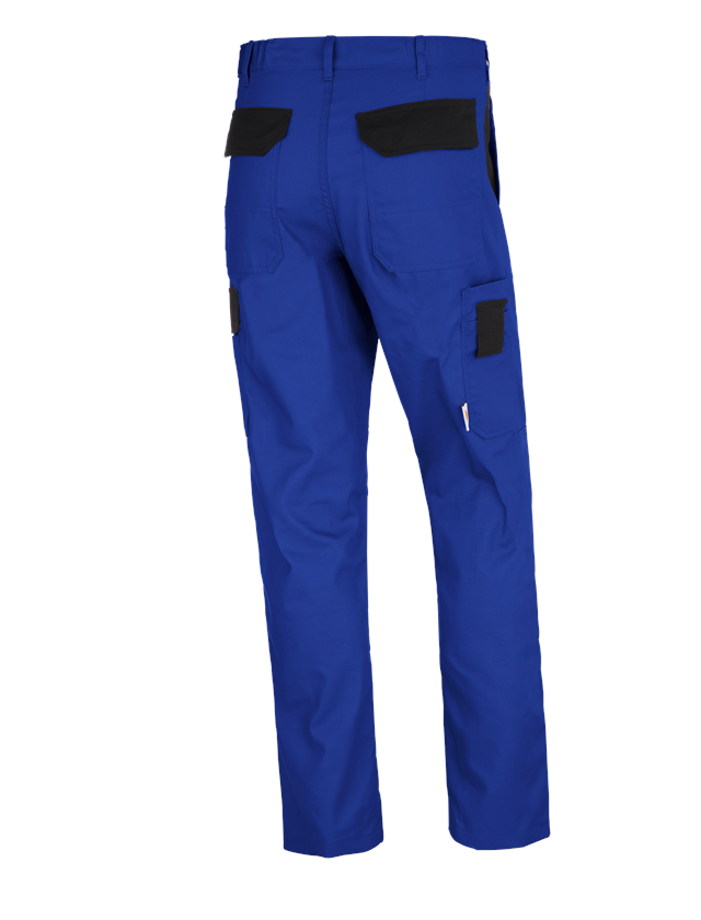 Pantalons de travail: STONEKIT Pantalon à taille élastique Odense + bleu royal/noir 1
