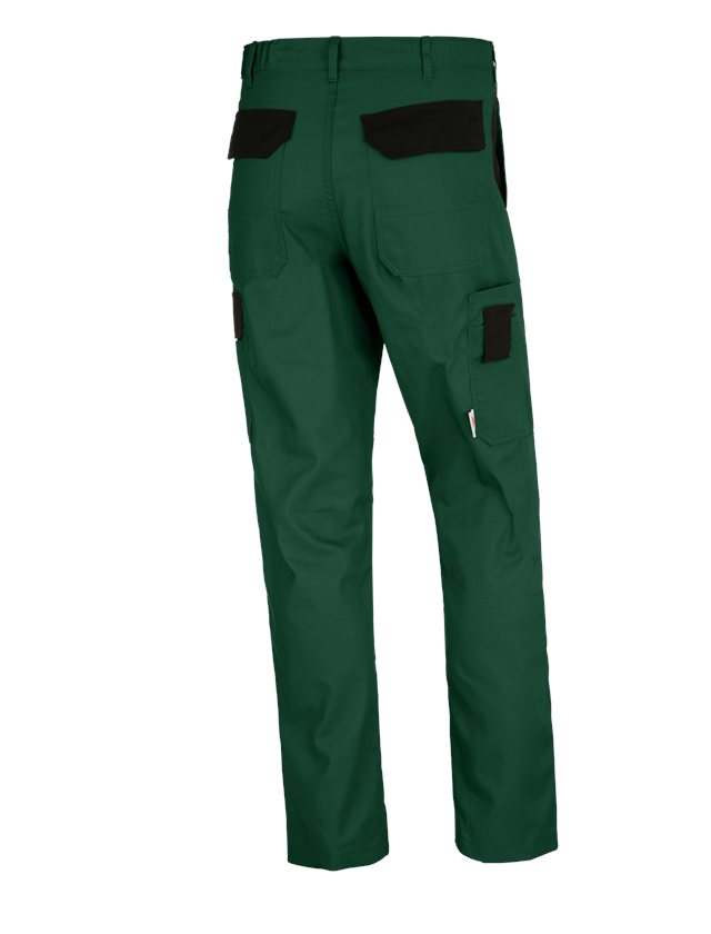 Pantalons de travail: STONEKIT Pantalon à taille élastique Odense + vert/noir 1