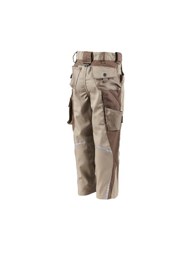 Trousers: Children's trousers e.s.motion + clay/peat 1