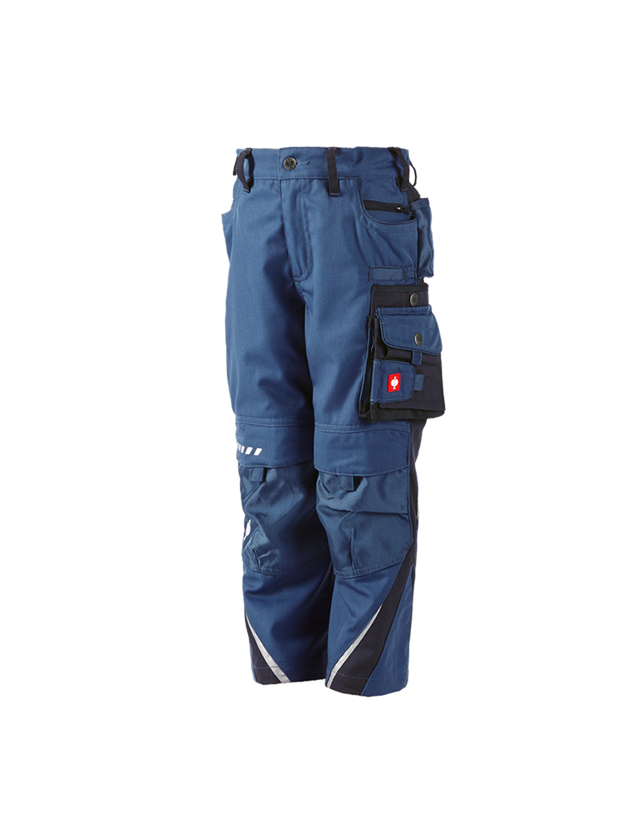 Trousers: Children's trousers e.s.motion + cobalt/pacific