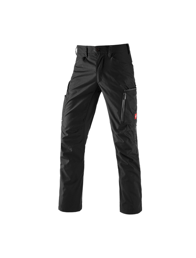 Pantalons de travail: Pantalon à taille élastique e.s.vision, hommes + noir 2