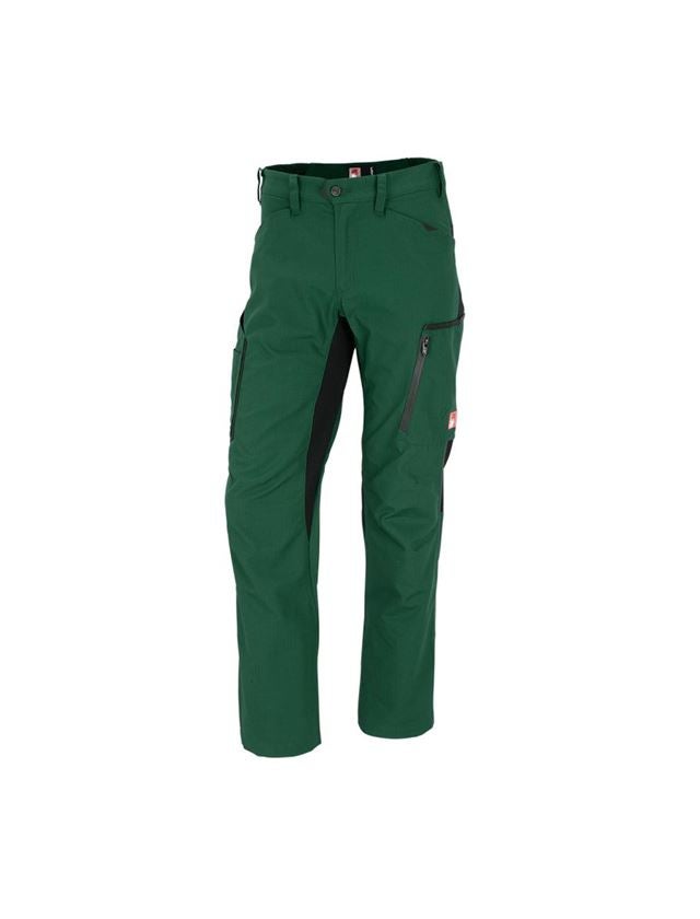 Work Trousers: Winter trousers e.s.vision + green/black