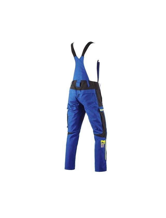 Pantalons de travail: Salopette e.s.vision multinorm* + bleu royal/noir 3