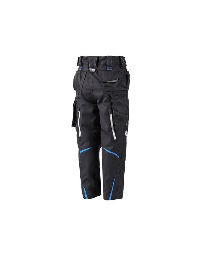Trousers: Winter trousers e.s.motion 2020, children's + graphite/gentian blue 3