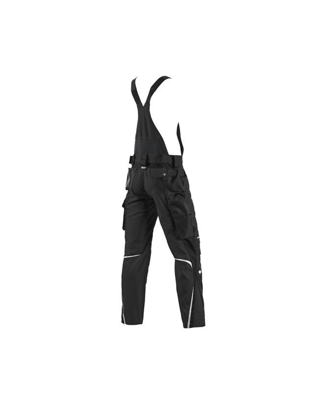 Work Trousers: Bib & brace e.s.motion winter + black 3