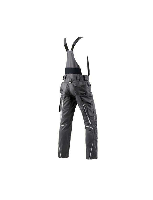 Work Trousers: Bib & brace e.s.motion 2020 + anthracite/platinum 1