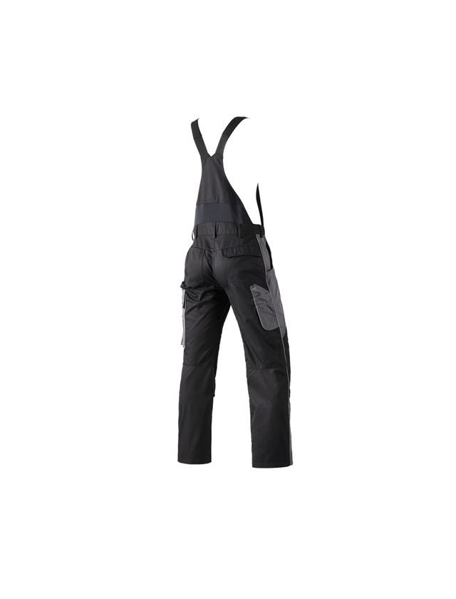 Work Trousers: Bib & Brace e.s.active + black/anthracite 3