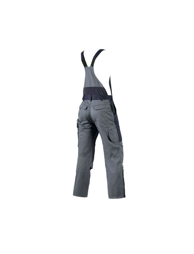 Work Trousers: Bib & Brace e.s.active + grey/navy 3