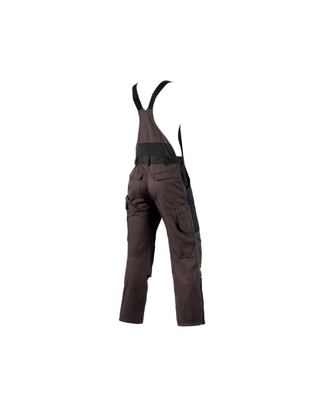 Work Trousers: Bib & Brace e.s.active + brown/black 3