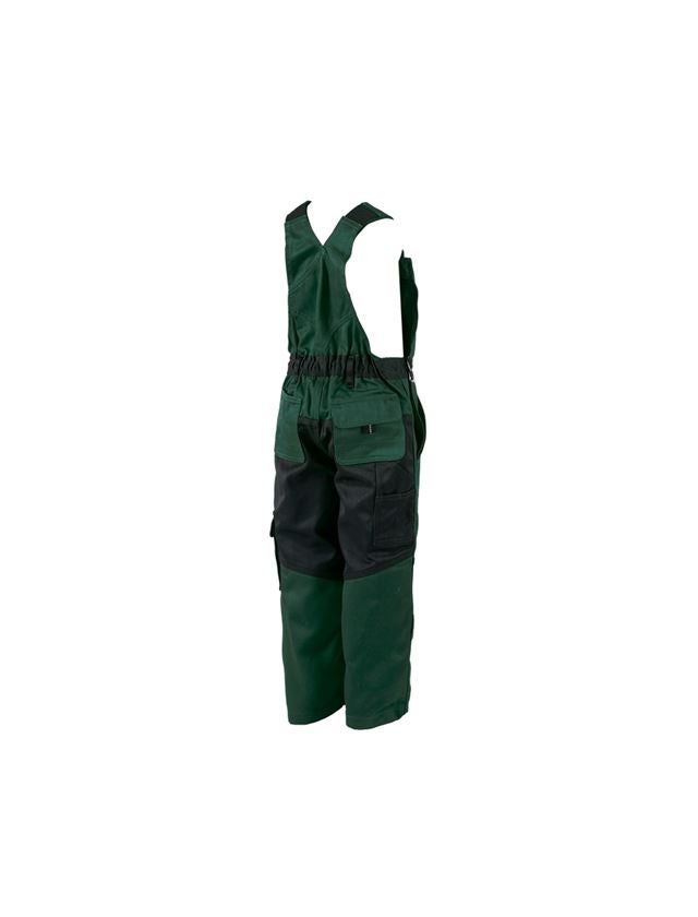 Pantalons: Salopette pour enfants e.s.image + vert/noir 3