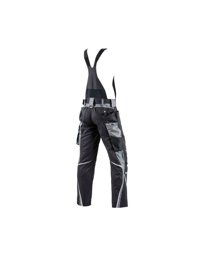 Work Trousers: Bib & brace e.s.motion + graphite/cement 2