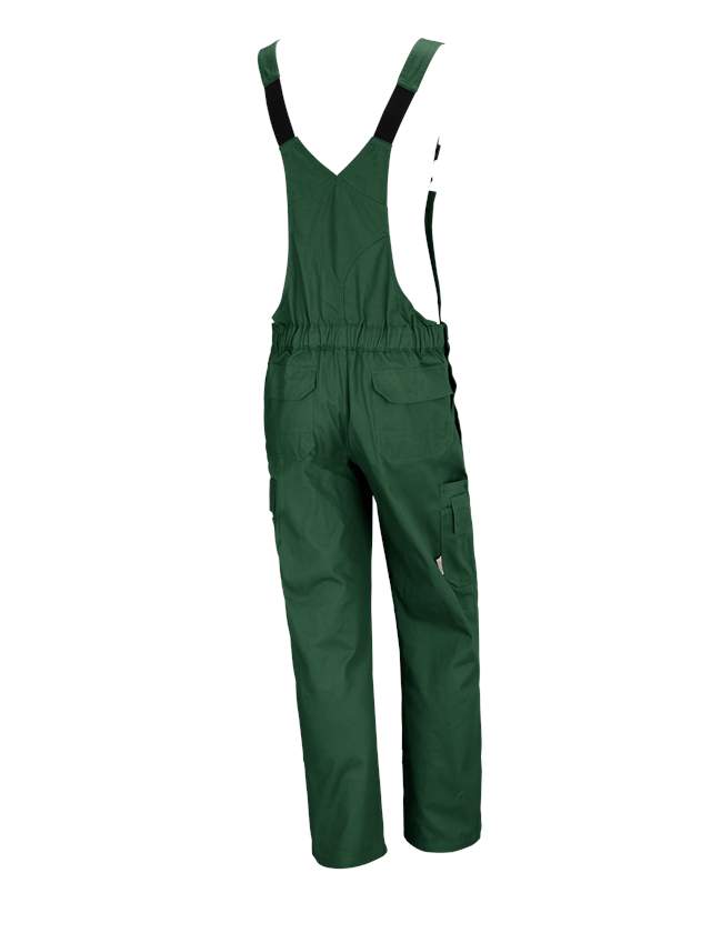 Work Trousers: STONEKIT Bib & Brace Aalborg + green 1