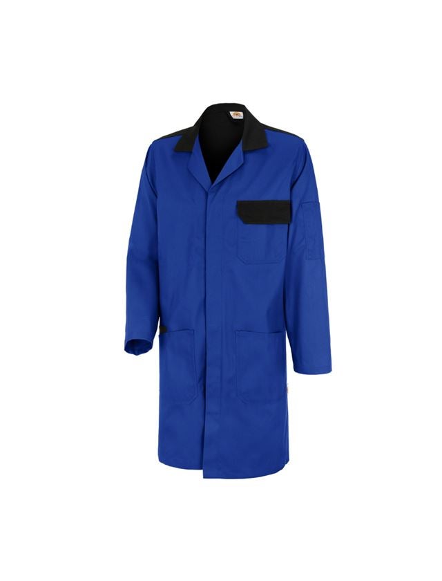 Healthcare |  Work Coats: STONEKIT Work Coat Odense + royal/black