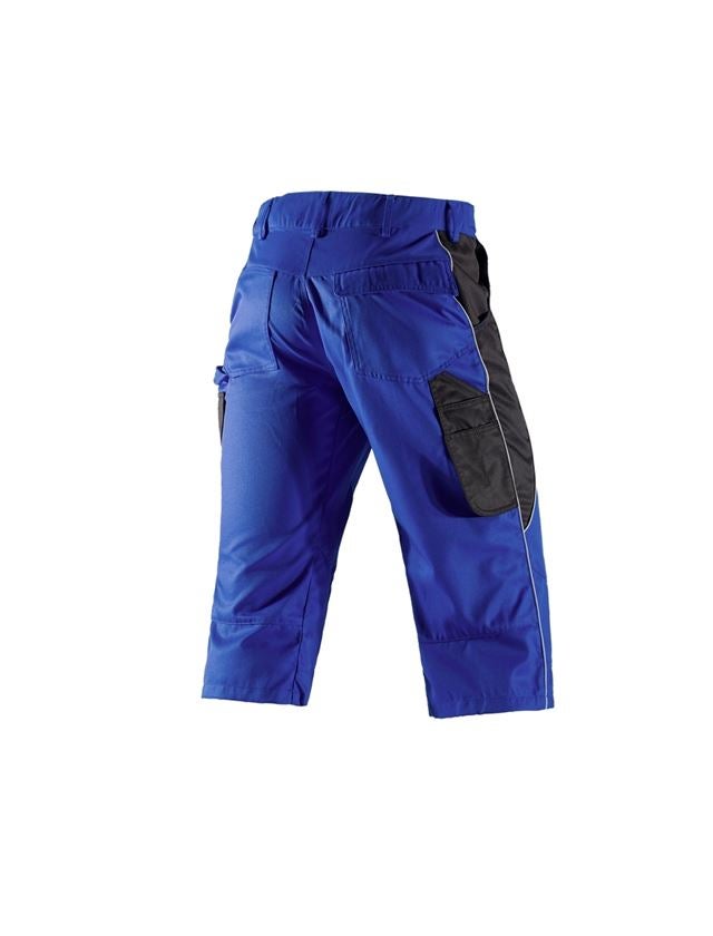 Work Trousers: e.s.active 3/4 length trousers + royal/black 2