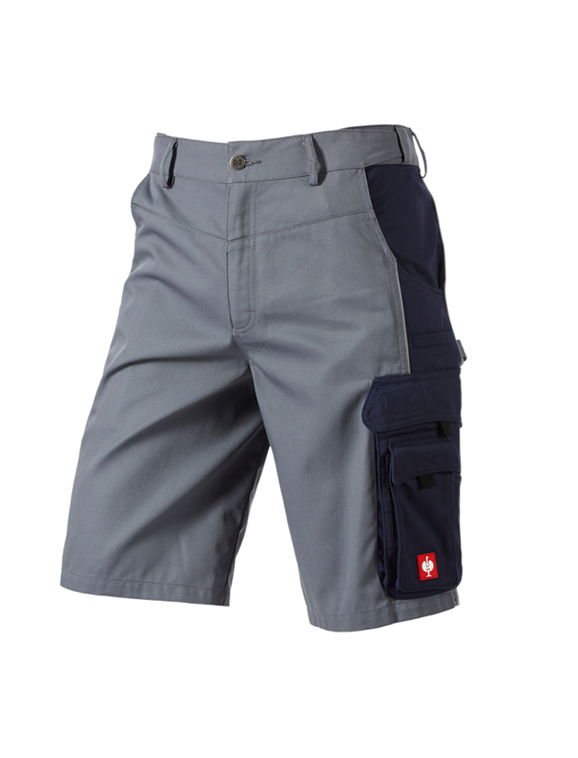 Pantalons de travail: Short e.s.active + gris/bleu foncé 2
