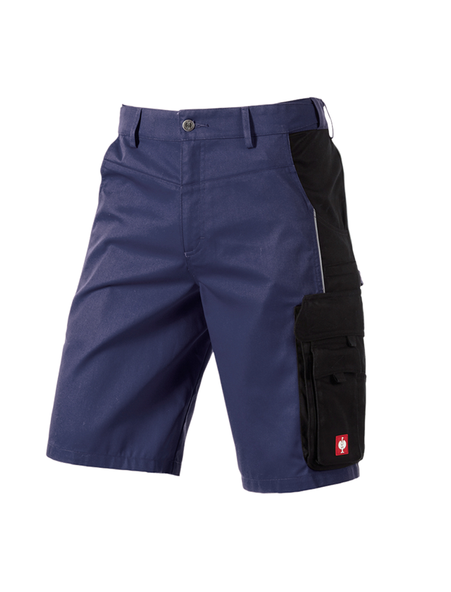 Pantalons de travail: Short e.s.active + bleu foncé/noir 2