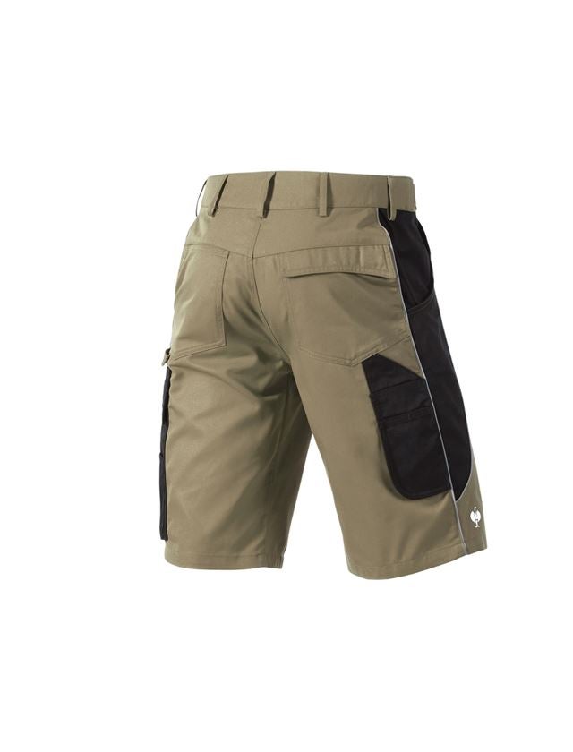 Work Trousers: Shorts e.s.active + khaki/black 3