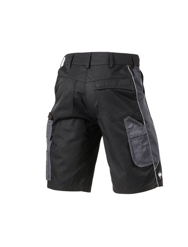 Pantalons de travail: Short e.s.active + noir/anthracite 3