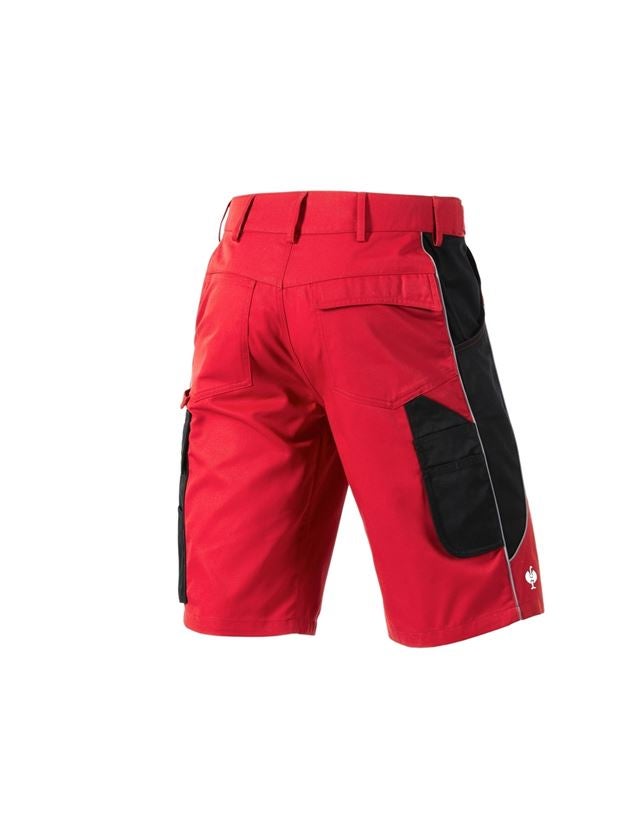 Work Trousers: Shorts e.s.active + red/black 3