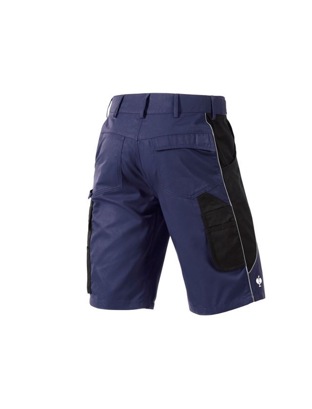 Pantalons de travail: Short e.s.active + bleu foncé/noir 3
