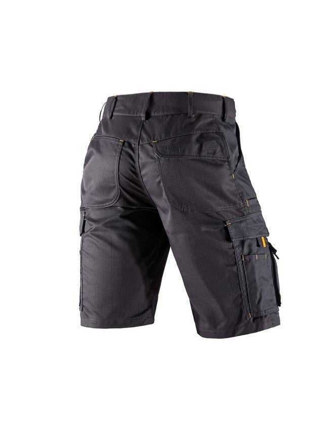 Work Trousers: Shorts e.s. carat + anthracite/yellow 3