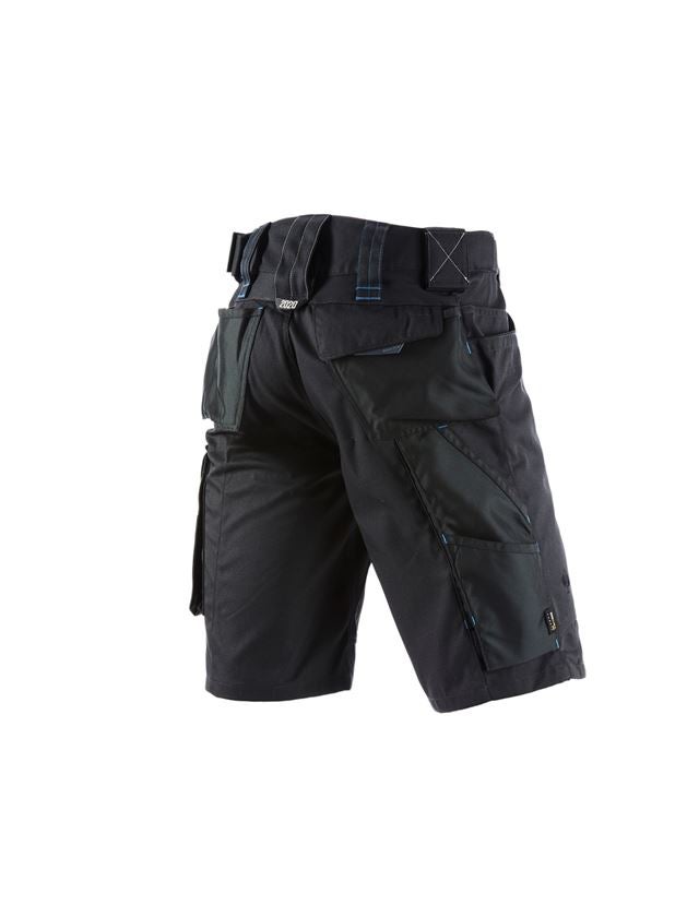 Work Trousers: Shorts e.s.motion 2020 + graphite/gentian blue 3