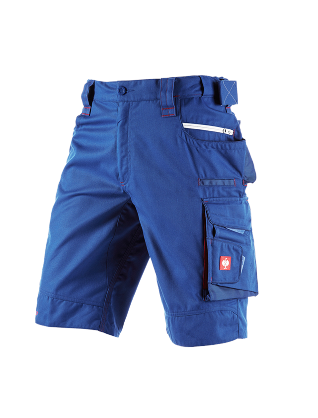 Pantalons de travail: Short e.s.motion 2020 + bleu royal/rouge vif 2